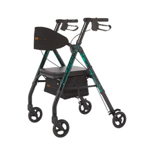 Load image into Gallery viewer, Rollator Deluxe - Aluminum - Seat Height Adjustment - 8" Wheels
