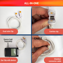 Load image into Gallery viewer, TENS Unit Vagus Nerve Sponge Pad Ear Clips