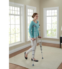 Load image into Gallery viewer, Crutches - Aluminum - Pair - Fits 4’7"-6’7"