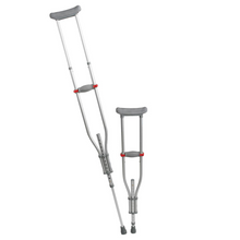Load image into Gallery viewer, Crutches - Aluminum - Pair - Fits 4’7"-6’7"
