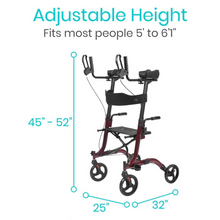 Load image into Gallery viewer, UpRight Walker - 4 Wheels with Seat