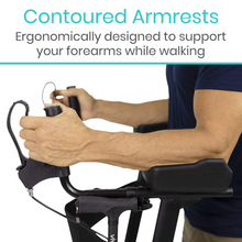 Load image into Gallery viewer, UpRight Walker - 4 Wheels with Seat