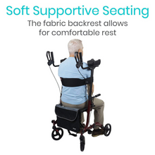 Load image into Gallery viewer, UpRight Walker - 4 Wheels with Seat