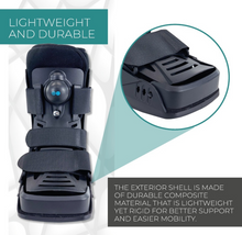 Load image into Gallery viewer, Air Walking Boot - Shell - Short - Black