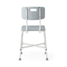 Load image into Gallery viewer, Bariatric Aluminum Bath Bench with Back