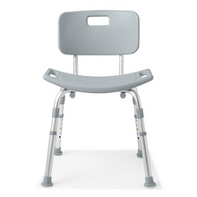 Load image into Gallery viewer, Shower Chair with Back