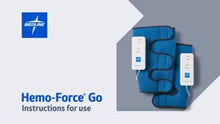 Load and play video in Gallery viewer, Portable DVT Prevention Unit - Medline Hemo-Force Go