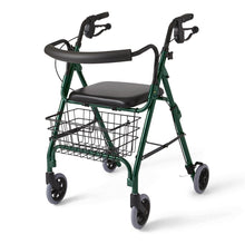Load image into Gallery viewer, Rollator - Deluxe - Green - 6 In.Whls