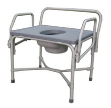 Load image into Gallery viewer, Bariatric Drop-Arm Commode