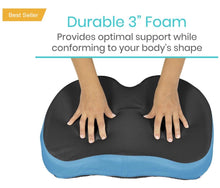 Load image into Gallery viewer, Coccyx Cushion with Memory Foam
