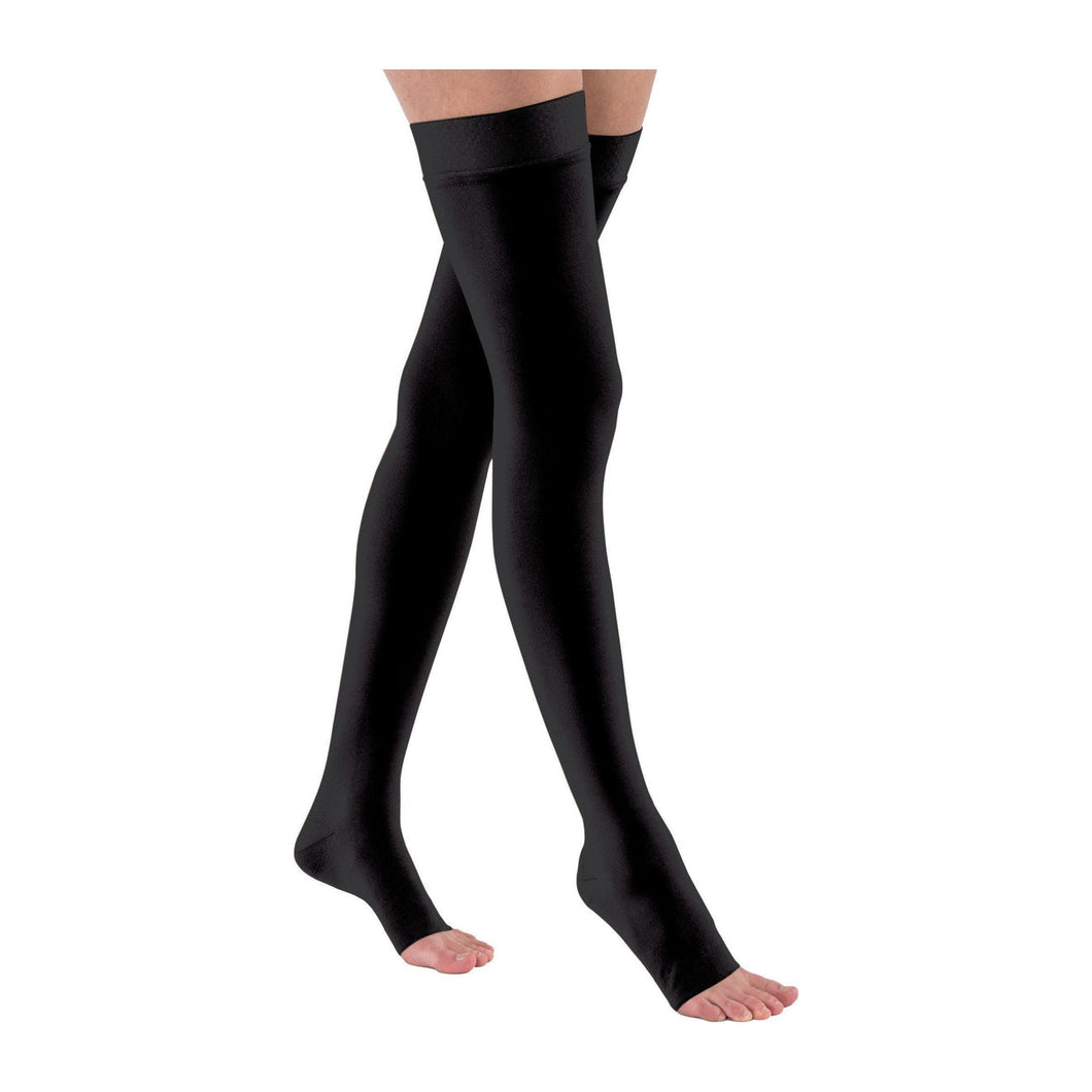 Compression Stockings - Thigh High - 20-30mmHg - Open Toe