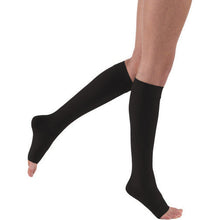 Load image into Gallery viewer, Compression Stockings - Knee High - 20-30mmHg - Open Toe
