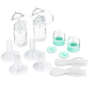 Breast Pump - Duo Double Rechargeable with Hands-Free Pumping Bra