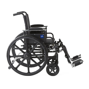 Wheelchair - 20" Seat Width - Elevating Leg Rests - Lightweight