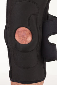 Hinged Lateral J Knee Brace - Left