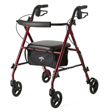 Load image into Gallery viewer, Rollator -UltraLight-Burgundy-6 In.Whls
