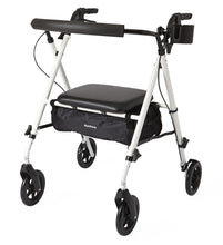 Load image into Gallery viewer, Rollator - Luxe - White - 7 In.Whls
