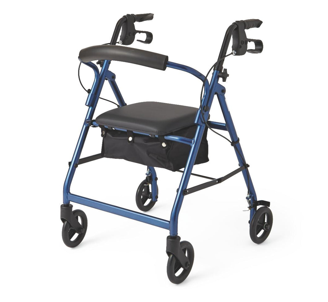 Rollator - Blue - 6 In.Whls