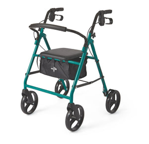 Rollator - Steel - Green - 8 In.Whls