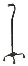 Load image into Gallery viewer, Bariatric Quad Cane, Black
