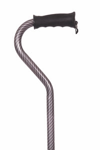 Gentle Touch Offset Cane - Pewter