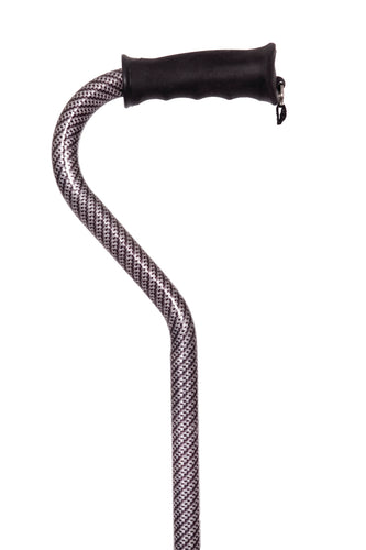 Gentle Touch Offset Cane - Graphite
